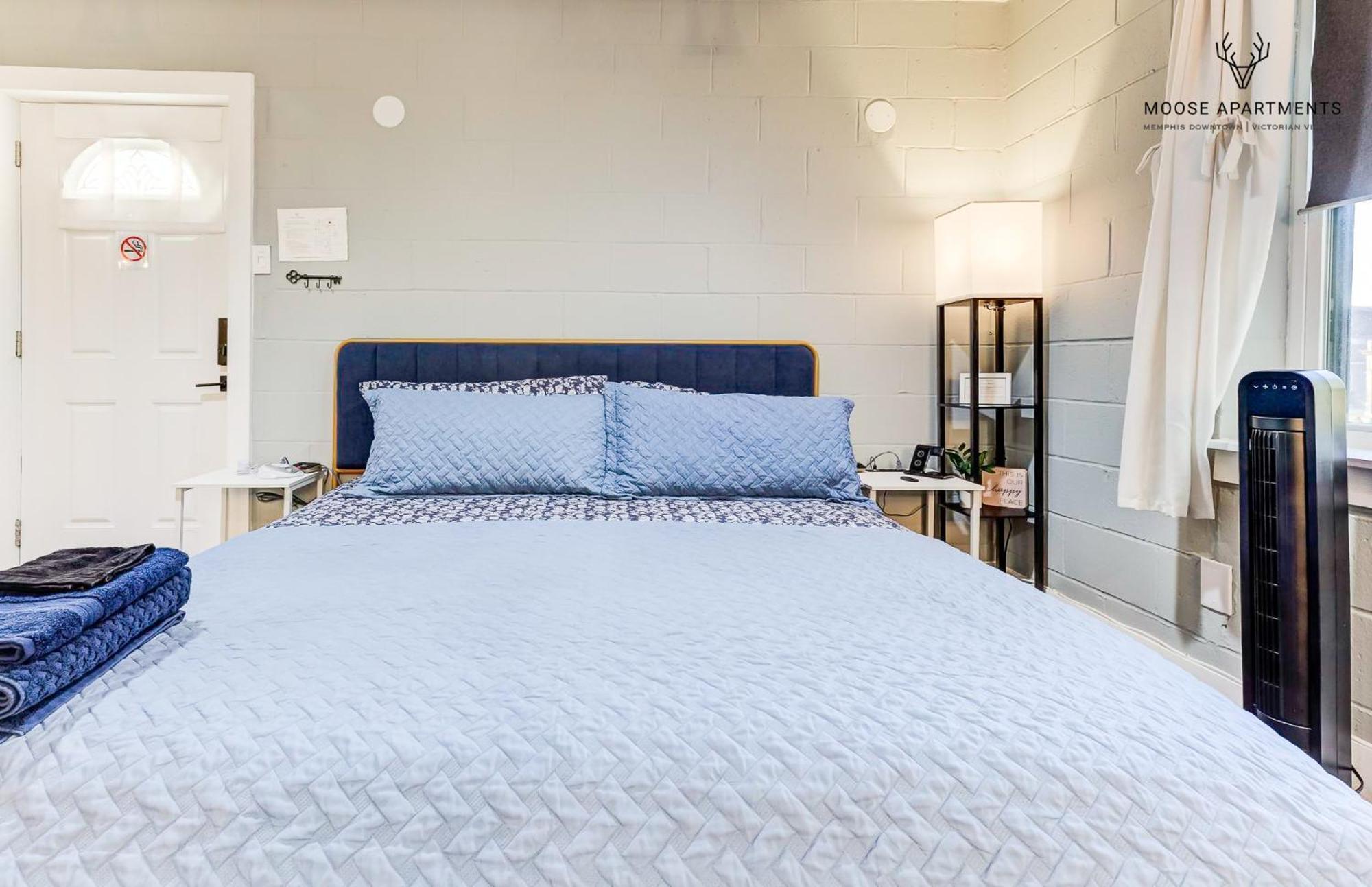The Moose #7 - Instaworthy Studio With Amazing Views, Free Parking & Heated King Bed Memphis Luaran gambar