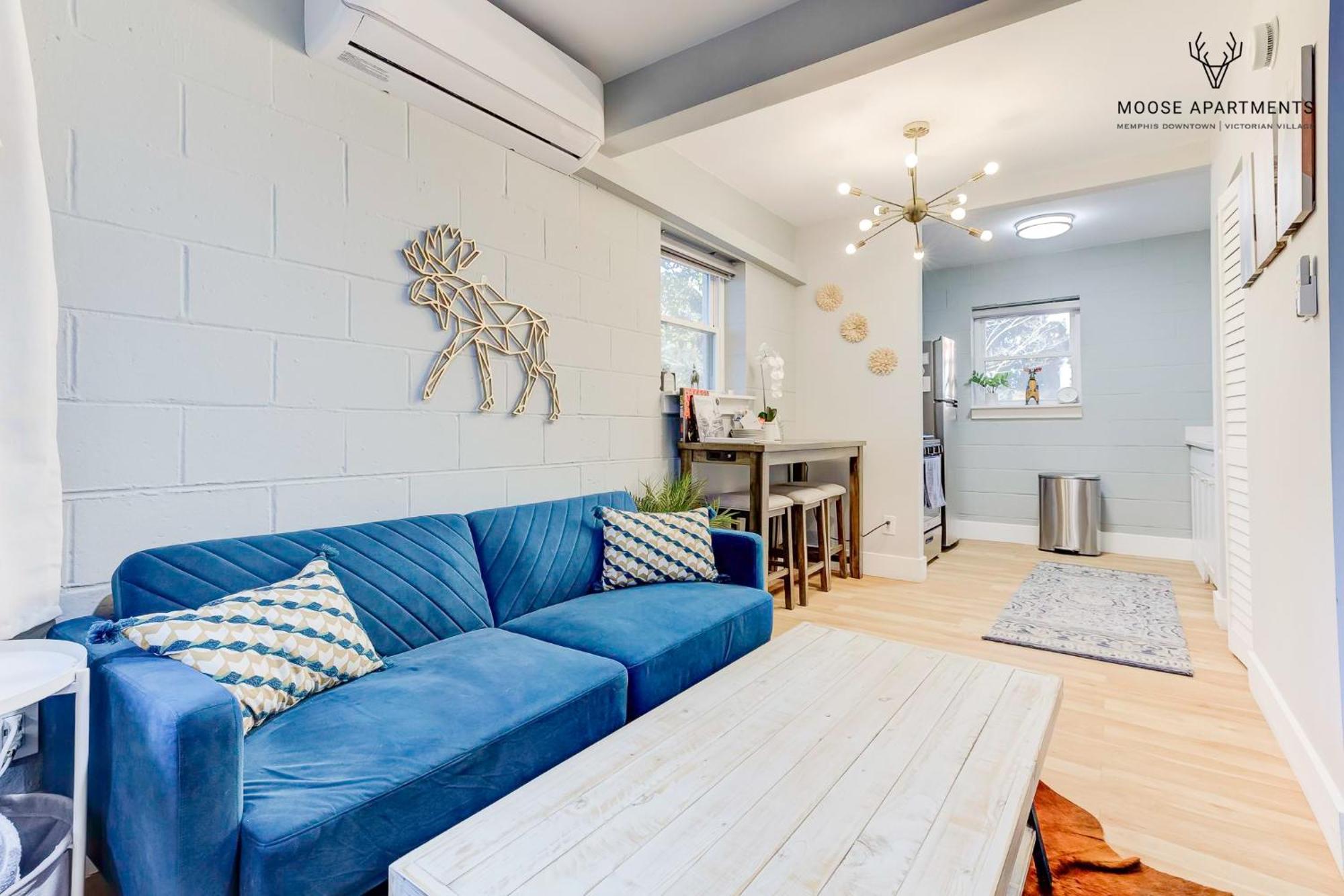 The Moose #7 - Instaworthy Studio With Amazing Views, Free Parking & Heated King Bed Memphis Luaran gambar